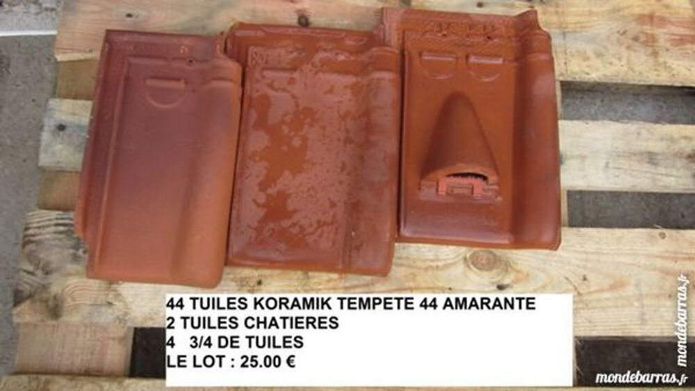 TUILES KORAMIC TEMPETE 44 Bricolage