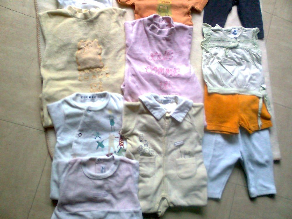 lot 12 - 17 pi&egrave;ces b&eacute;b&eacute; 3 mois - zoe Vêtements enfants