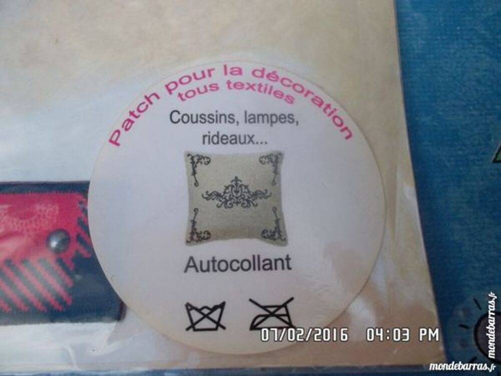 PATCH PUNK AUTOCOLLANT Cuisine