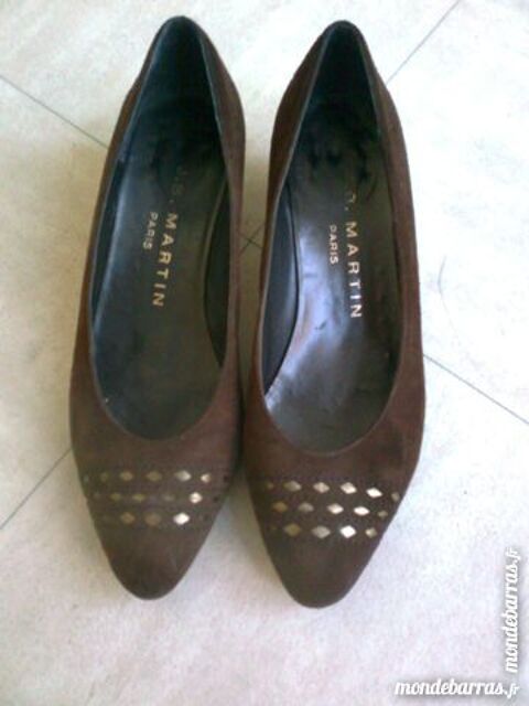 ESCARPINS marron  - 37 - zoe 6 Martigues (13)