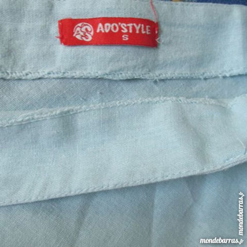 2 JUPES MI LONGUE 100%LIN ADO'STYLE T. S &amp; M Vêtements