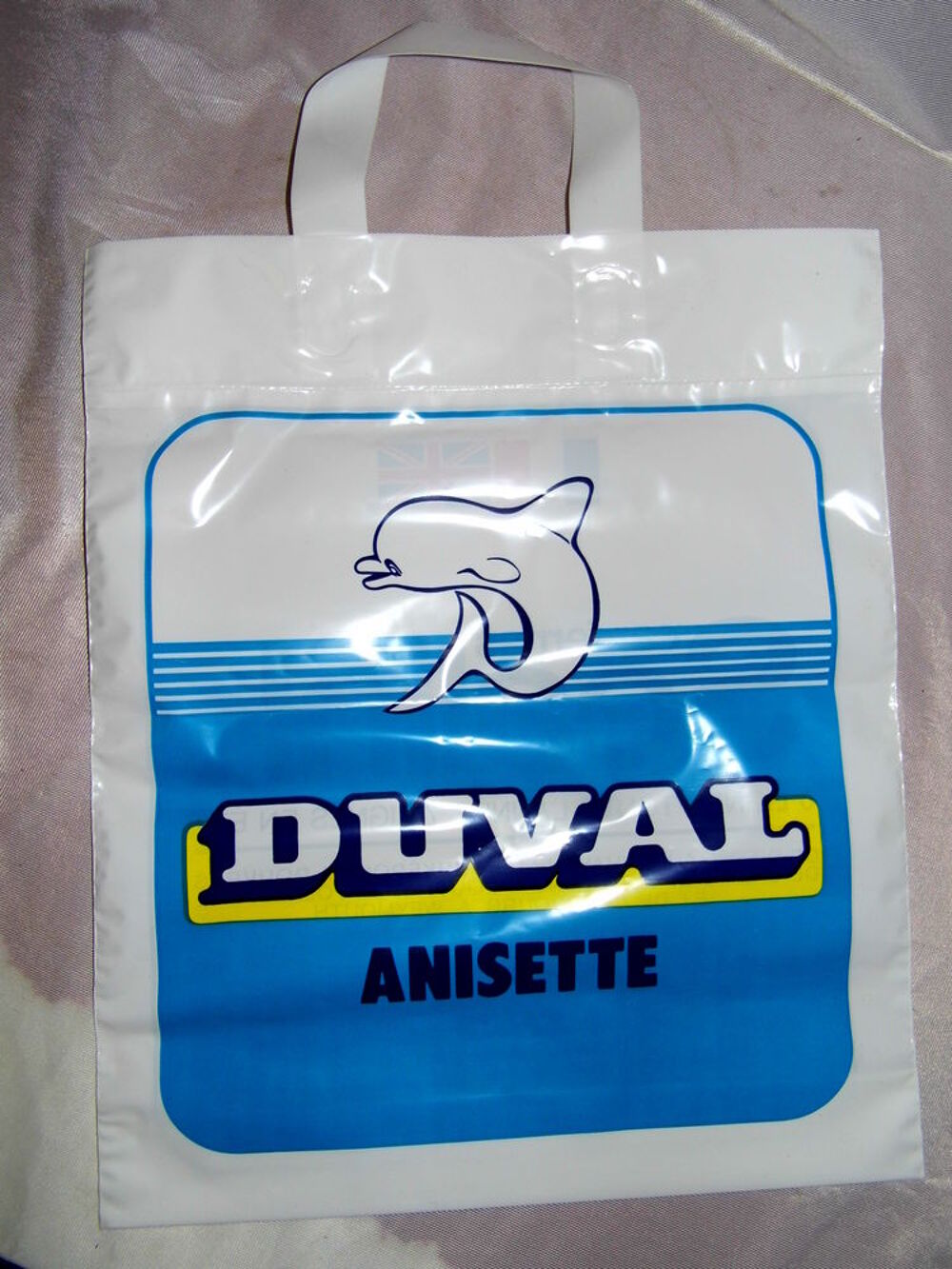 Ancien sac publicitaire PASTIS DUVAL SNCF SEALINK 