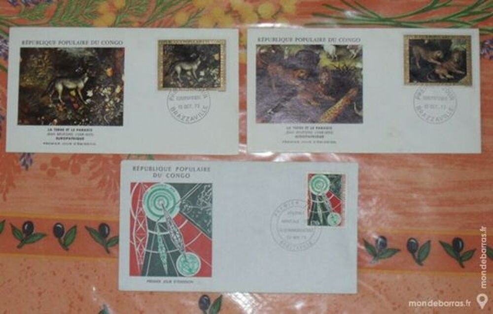 13 Enveloppes Premier Jour d'Etats Africains 