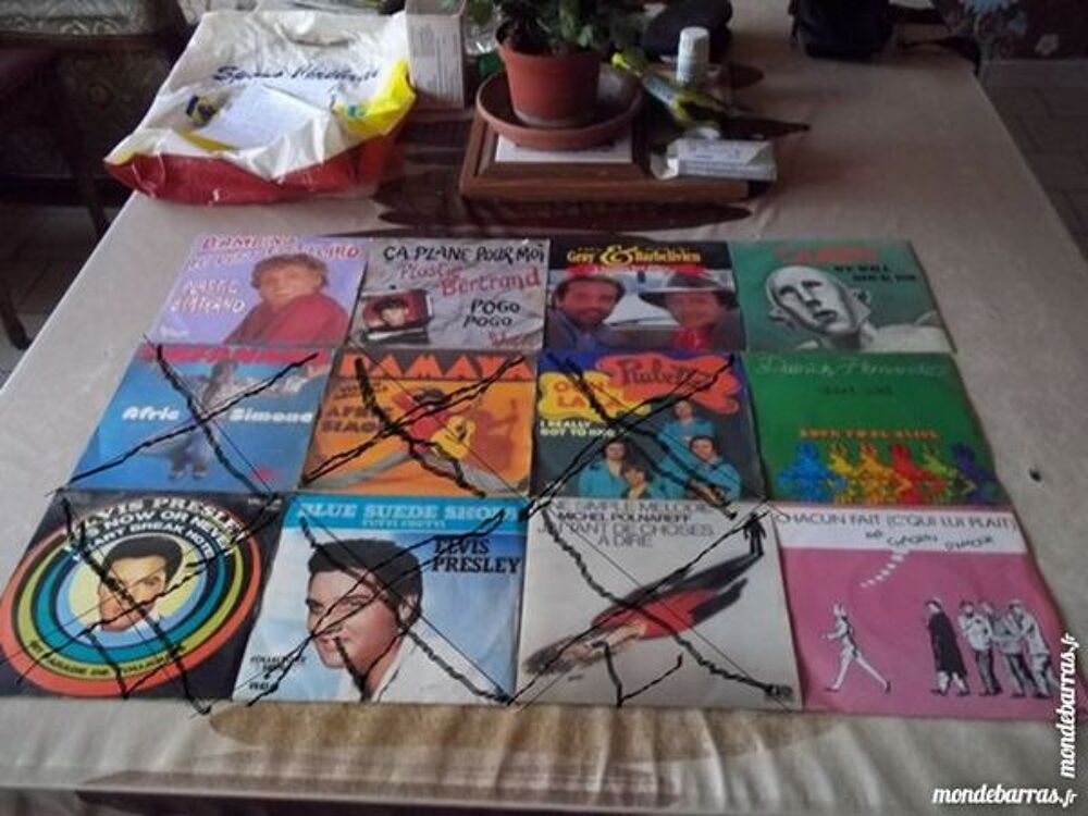 45 TOUR CD et vinyles