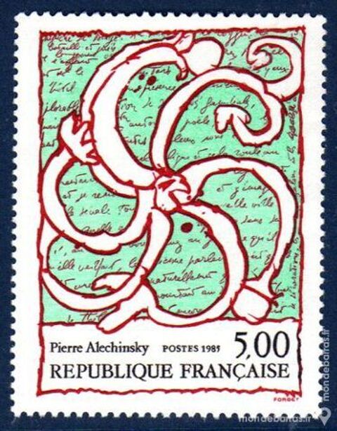 N 2382 Timbre France NEUF**  TABLEAUX  An 1985 1 La Seyne-sur-Mer (83)