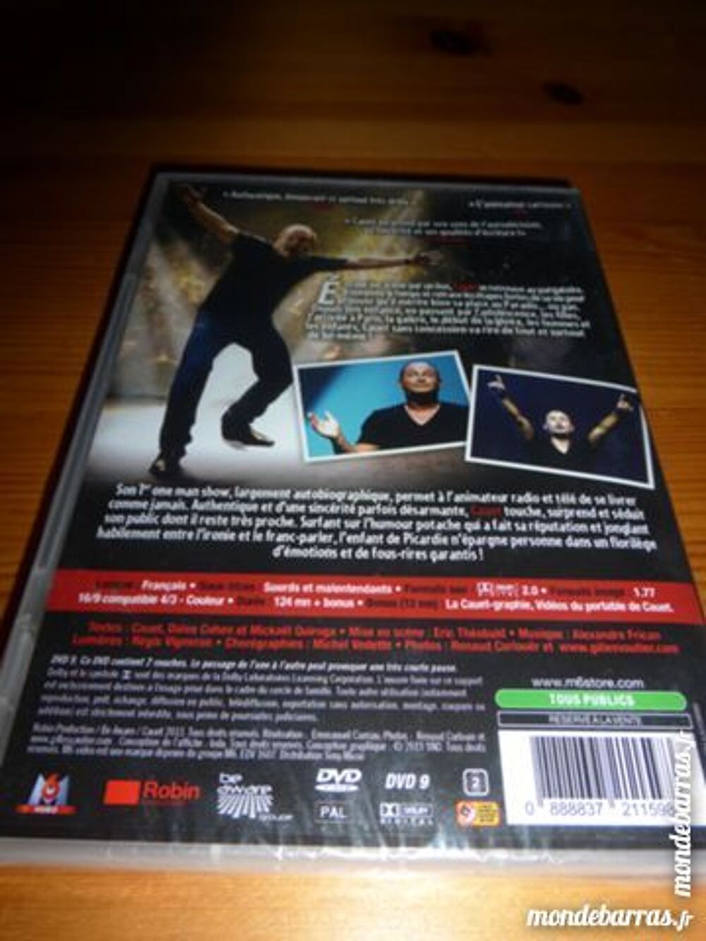 Dvd one man show Cauet sur sc&egrave;ne DVD et blu-ray