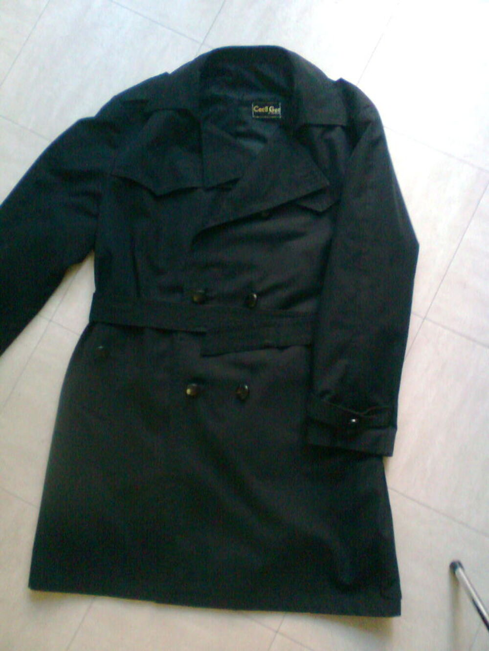 MANTEAU TRENCH noir - xl - zoe Vêtements