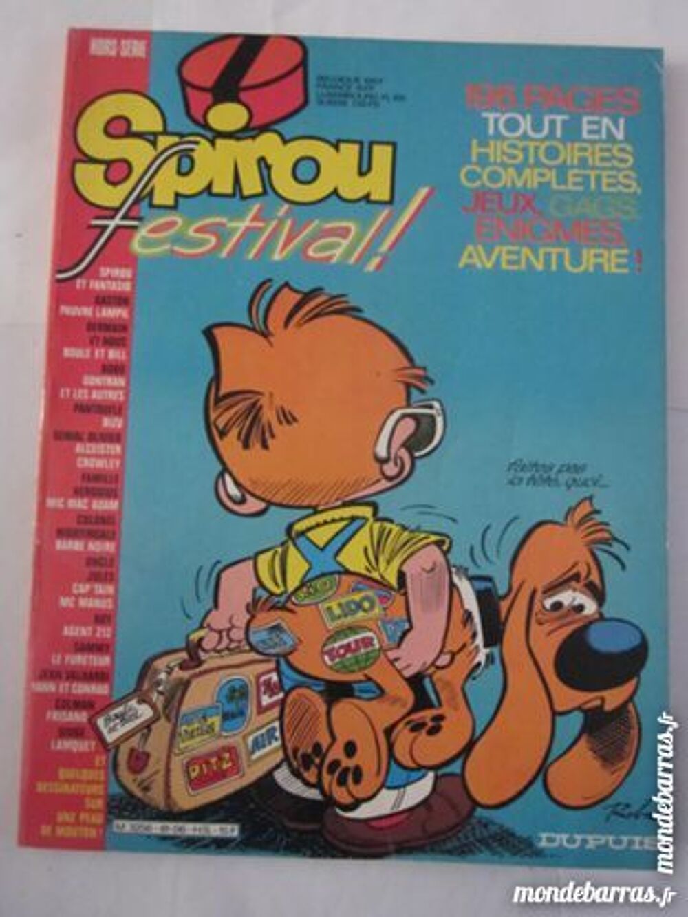 BD - SPIROU FESTIVAL hors s&eacute;rie Livres et BD