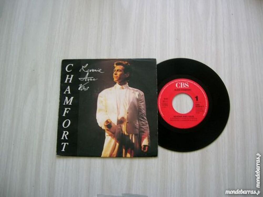 45 TOURS ALAIN CHAMFORT Revenir avec vous CD et vinyles