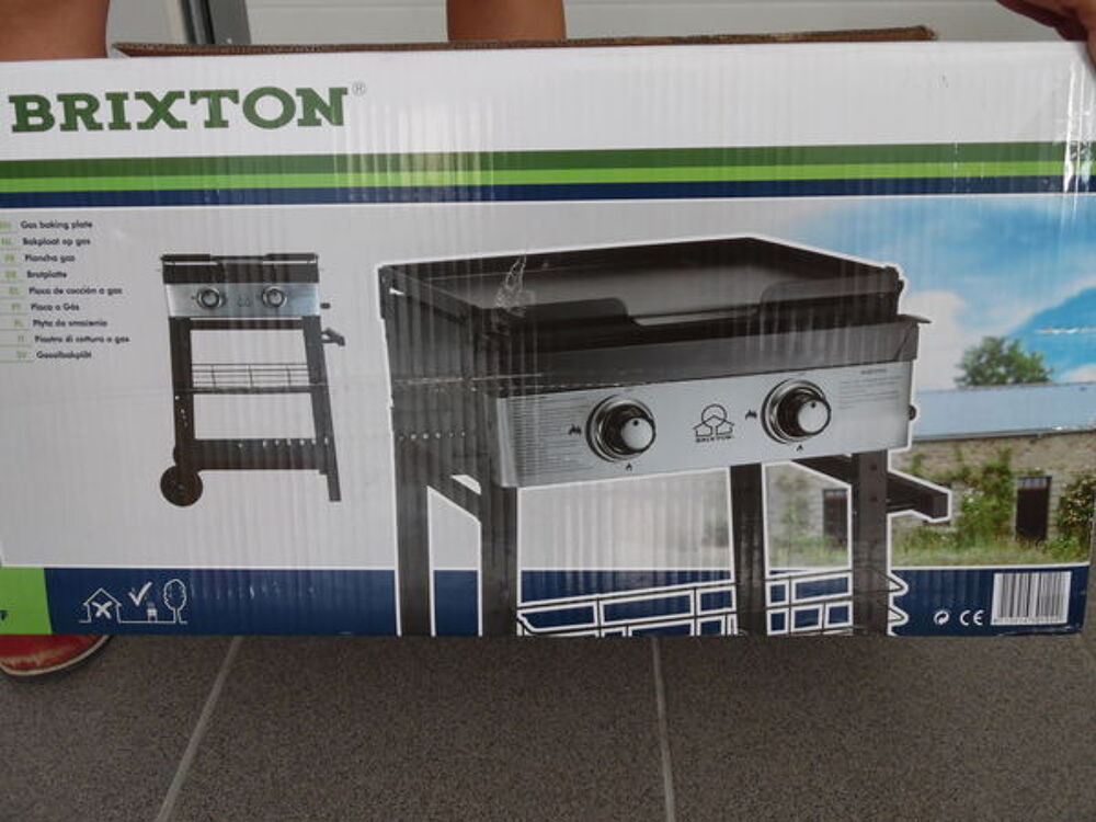 plancha a gaz brixton Electroménager
