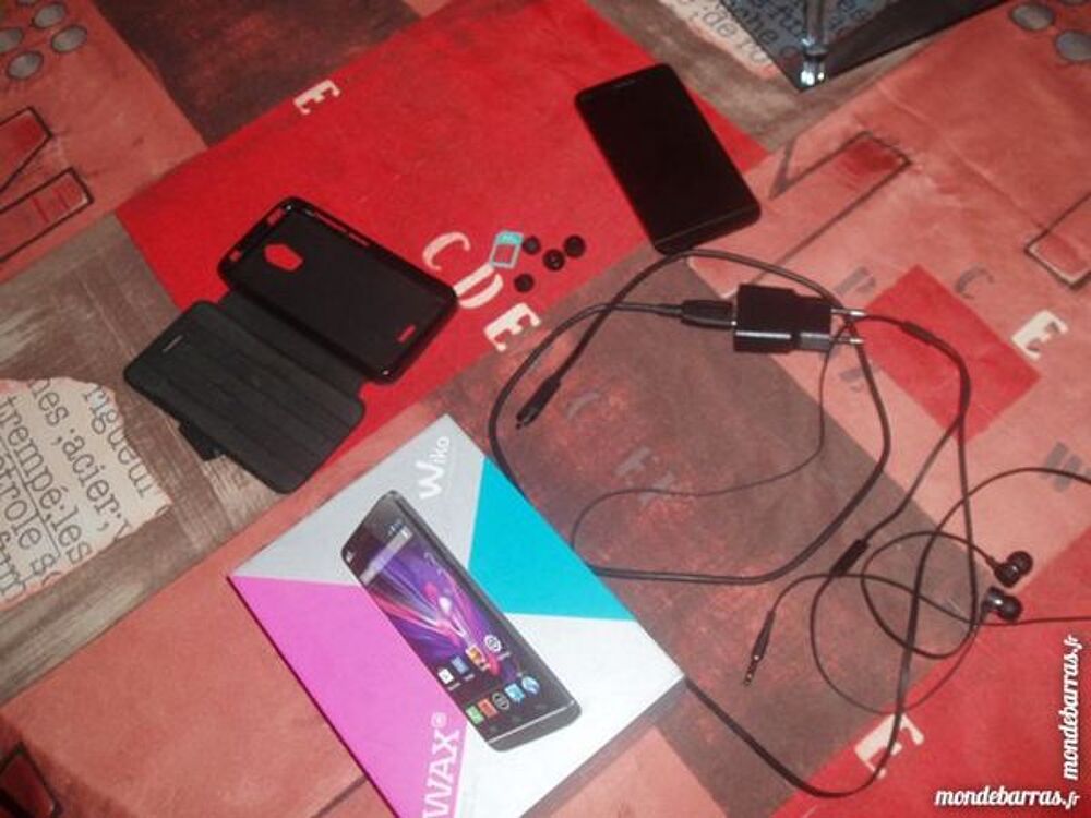 Wiko Wax Noir 4G Téléphones et tablettes