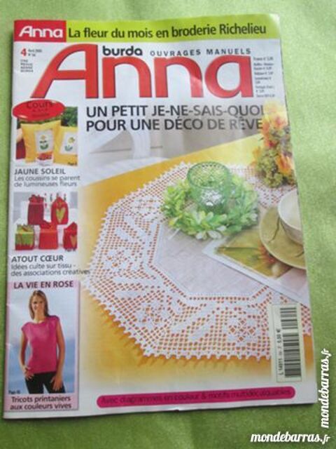 Magazine Anna Ouvrages Manuels n 4 Avril 2005 5 Goussainville (95)