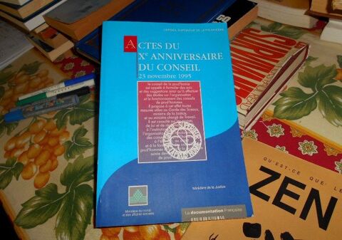 Actes du Xe anniversaire du conseil Prud'homme 10 Monflanquin (47)