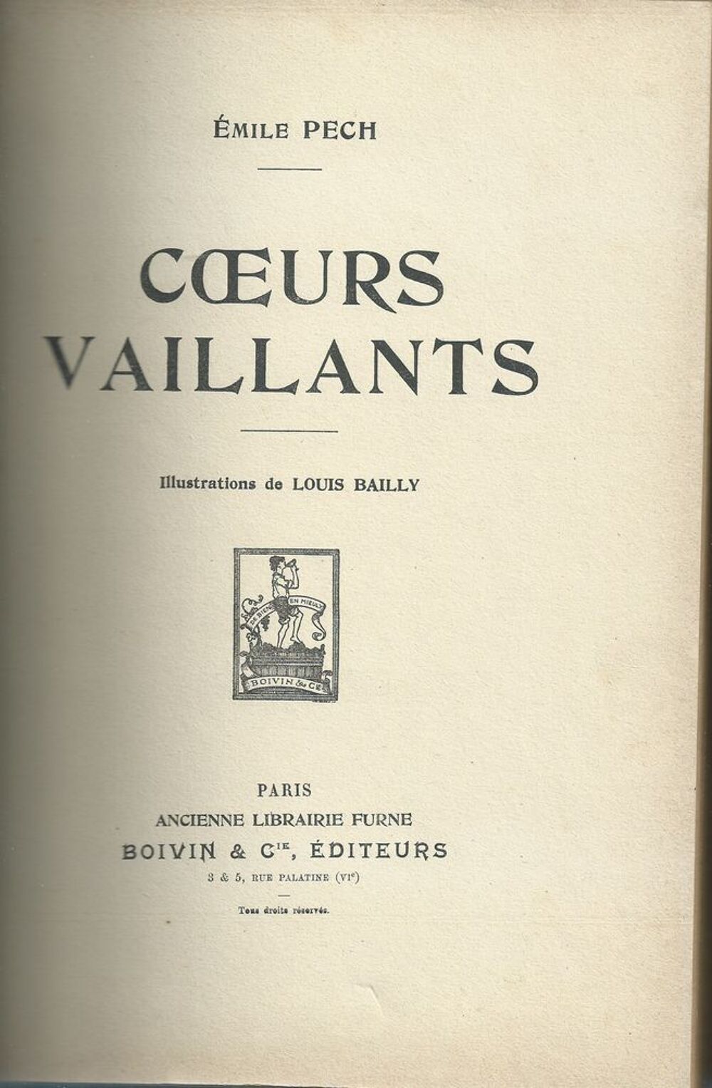  coeurs vaillants de Emile Pech "naissance d'une colonie " Livres et BD