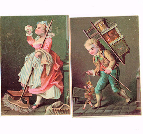 Chromos publicitaires 8 Castres (81)