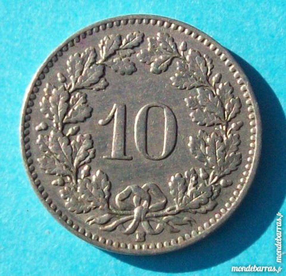 PIECE DE MONNAIE 10 CENTIMES SUISSE 1947 B 