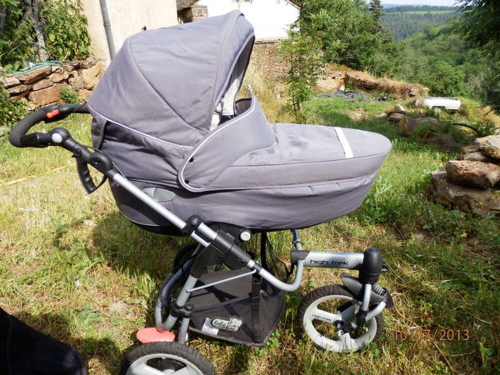 Poussette-landau combin&eacute;s b&eacute;b&eacute; confort high treck Puriculture