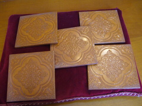 5 superbes dessous-plats cramique de Parme 35 Paris 18 (75)