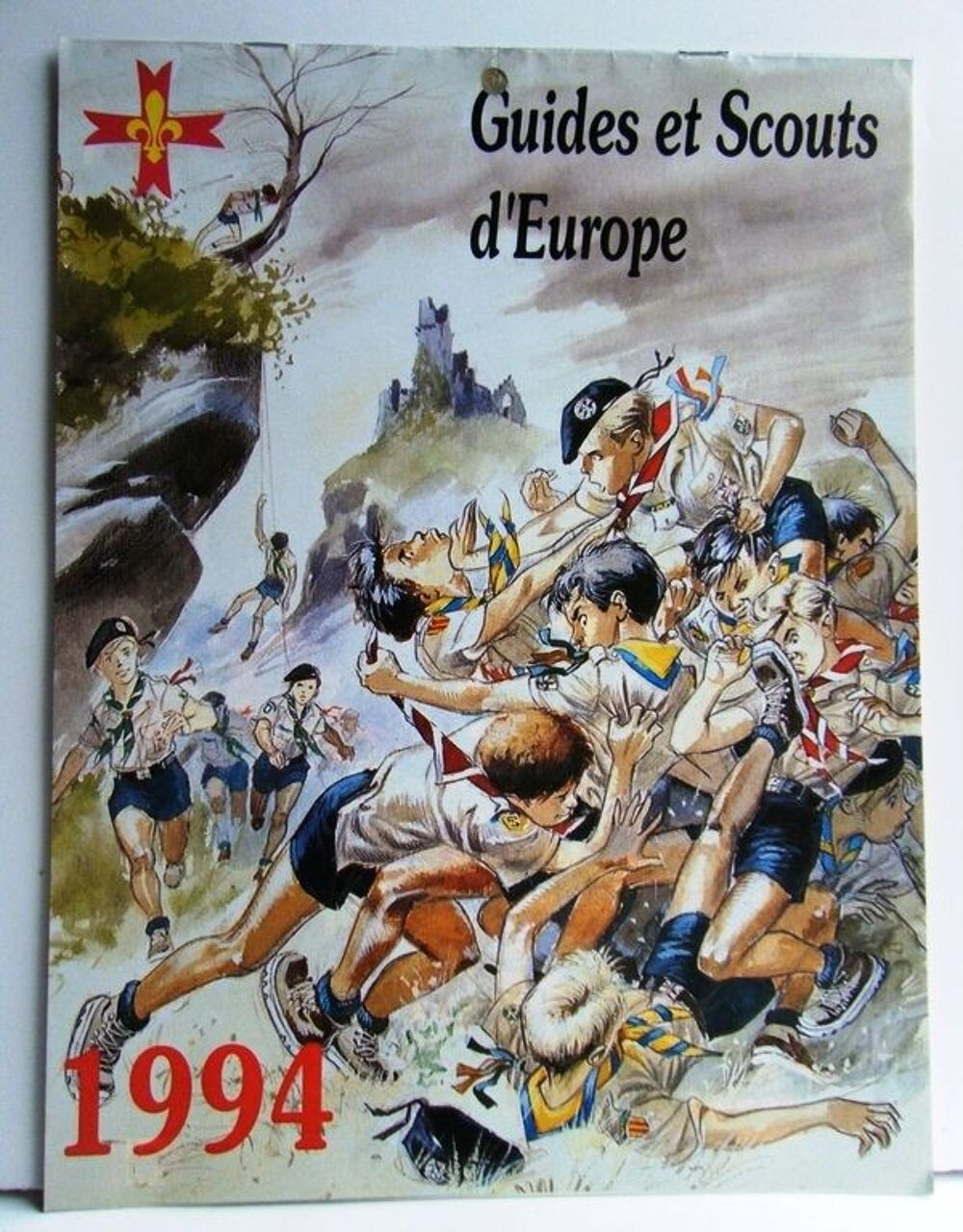 CALENDRIER 1994 GUIDES &amp; SCOUTS D'EUROPE 