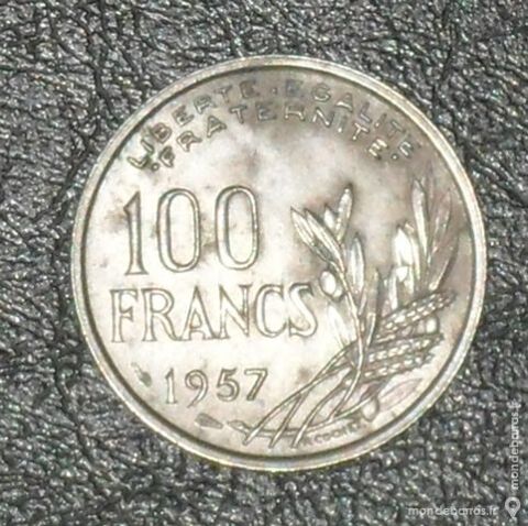 Pi�ce de 100 Francs Cochet 1957 20 Montreuil (93)
