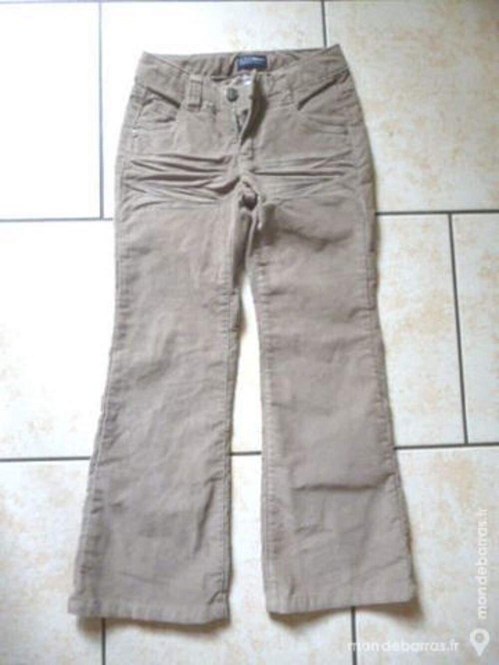 Pantalon Fille en velours Taille 7 Ans Vêtements enfants