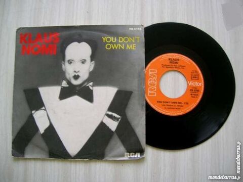 45 TOURS KLAUS NOMI You don't own me 6 Nantes (44)