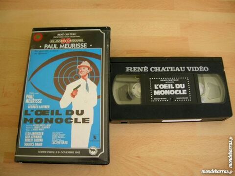 K7 VIDEO L'OEIL DU MONOCLE - PAUL MEURISSE 5 Nantes (44)