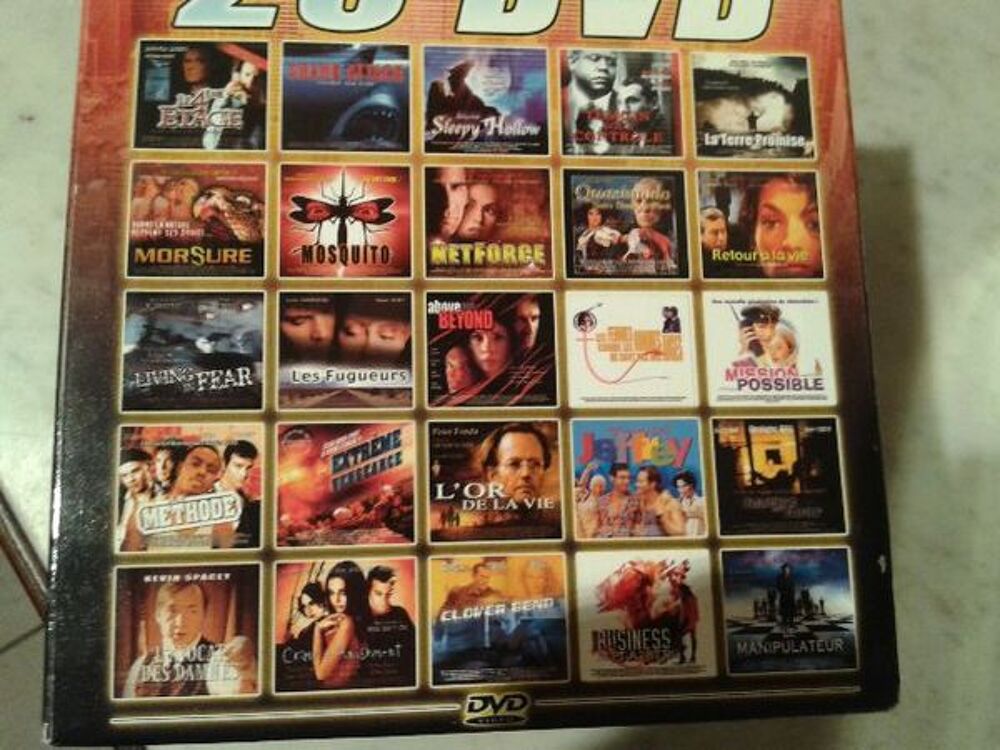 coffret orange de 25 films( delta66 ) DVD et blu-ray