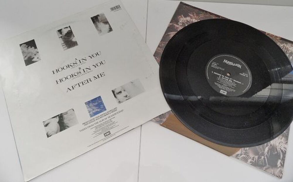 DISQUE PLATINE VINYLE VINTAGE HIFI "MARILLION" POSTER tbe Audio et hifi