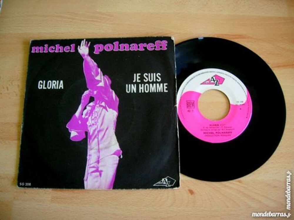 45 TOURS MICHEL POLNAREFF Gloria CD et vinyles