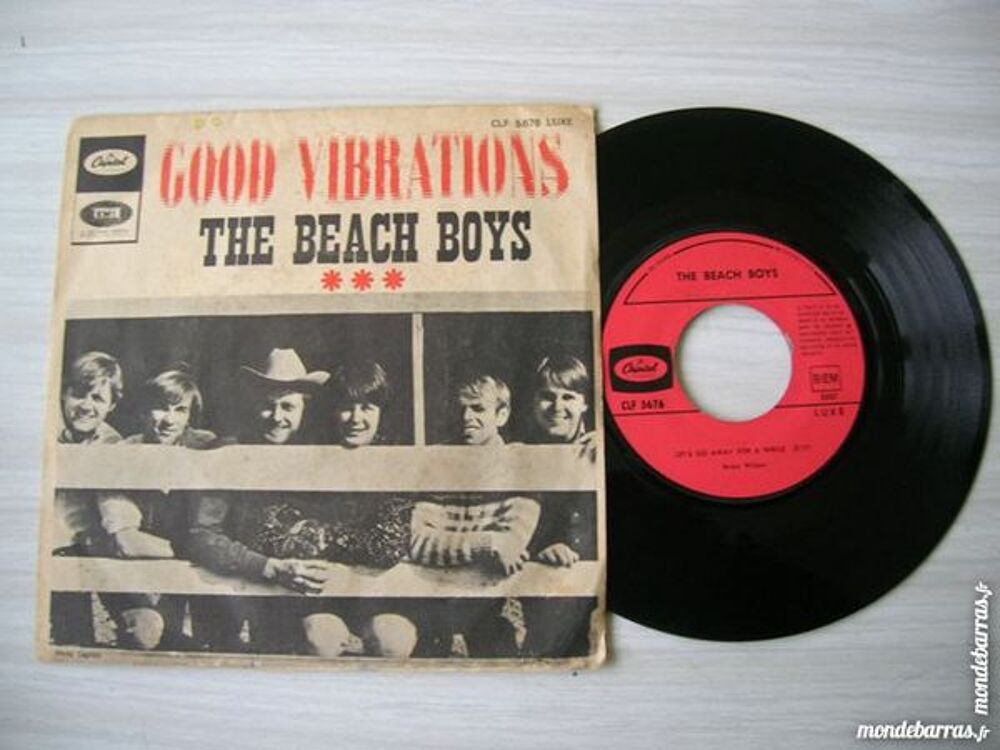 45 TOURS THE BEACH BOYS Good vibrations CD et vinyles