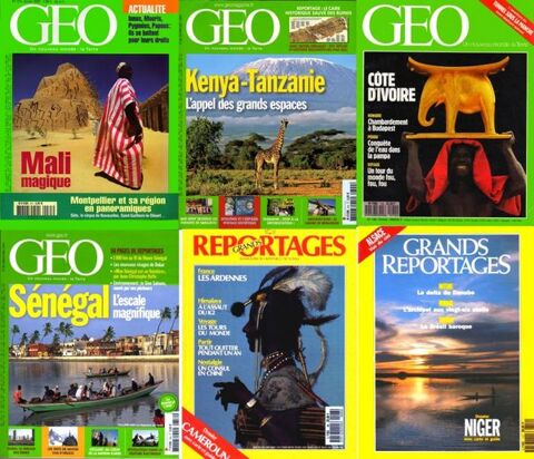 voici 6 revues sur L AFRIQUE / les-livres-de-jac 16 Lille (59)