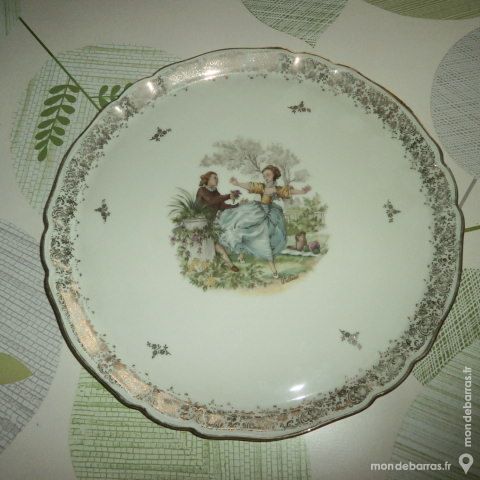 Plat  gteau sign WATTEAU 10 Templemars (59)