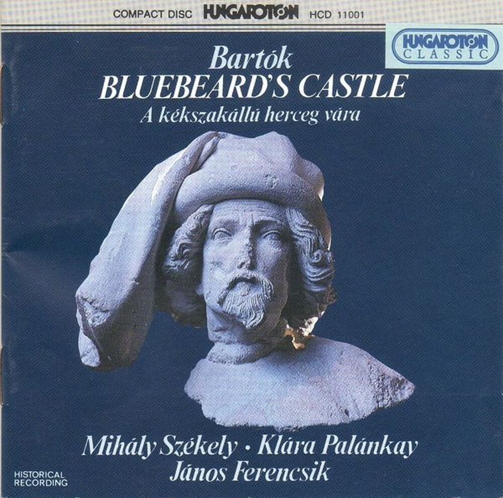 Bela Bartok : Le ch&acirc;teau de Barbe-Bleue CD et vinyles