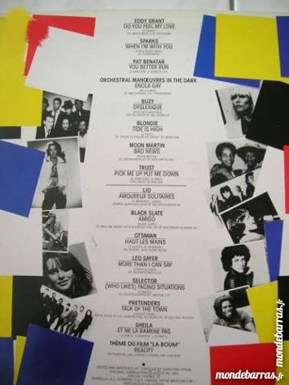 33 TOURS LA BOUM DE L'ETE 1981 Compilation CD et vinyles