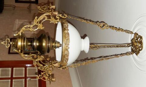  2 authentique et tr�s beau chandelier 120 Foug�res (35)