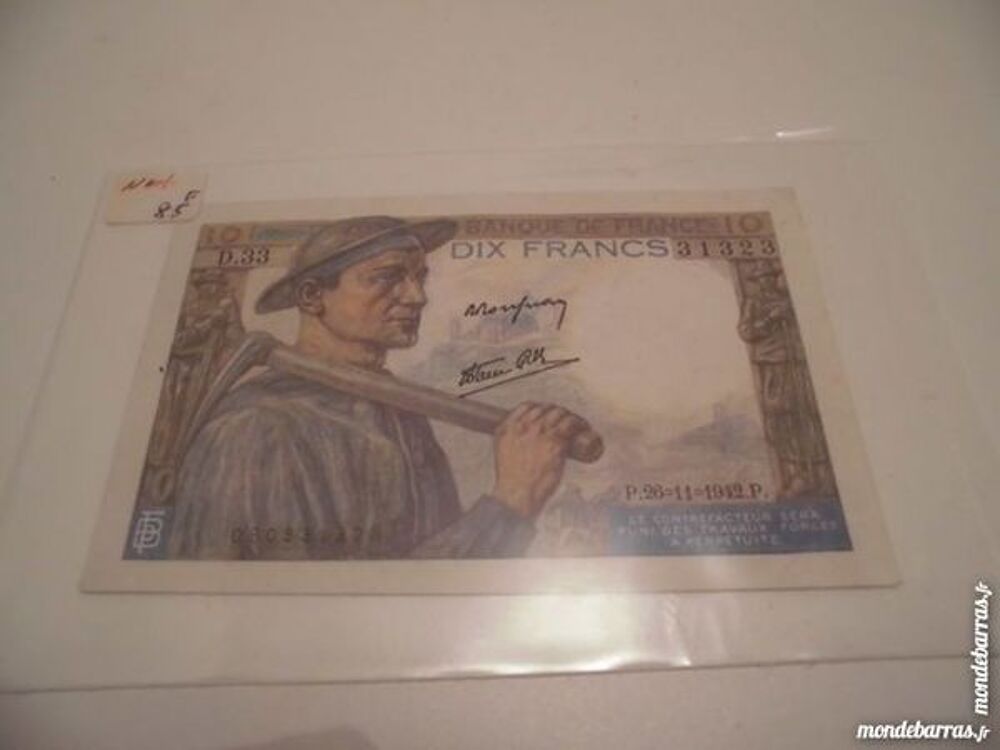 Billets Francs NEUF 5/10 francs Mineur/Berger 
