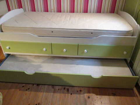 Lit 90 et literie complte + lit appoint 199 Vnissieux (69)