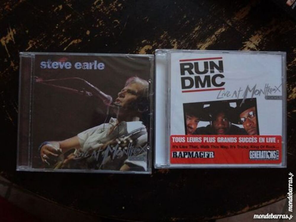 2 CDs neufs, jamais ouverts CD et vinyles