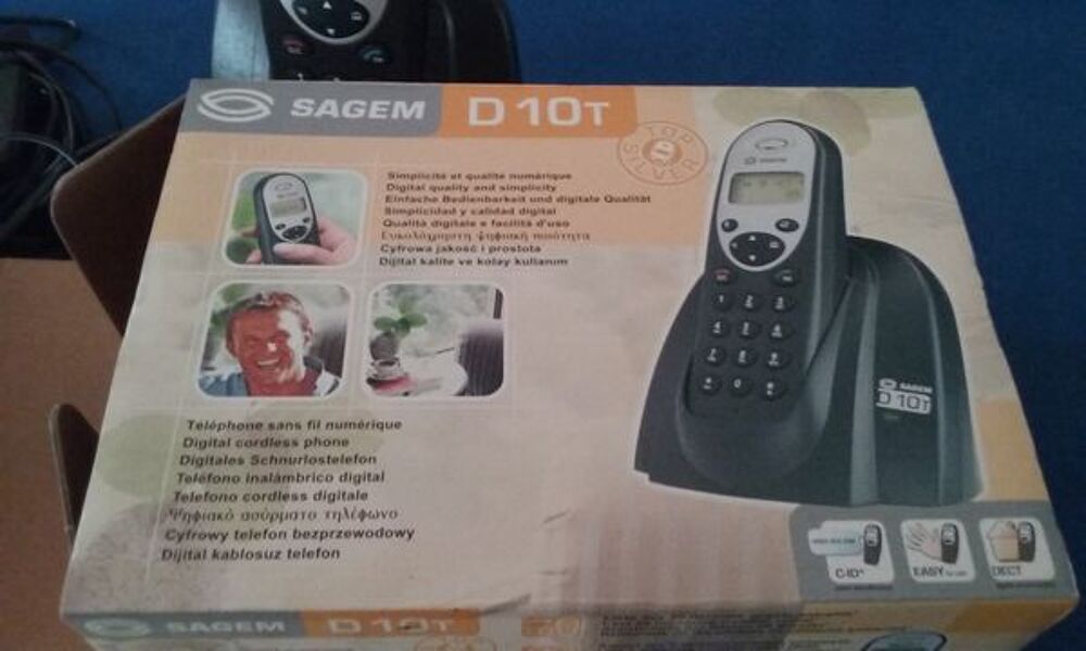 T&eacute;l&eacute;phone sans fil SAGEM D10T Téléphones et tablettes