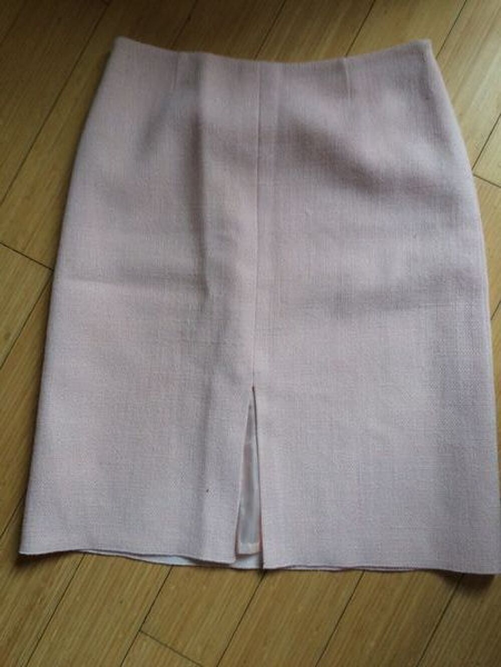 Jupe droite rose Paule KA T40 Vêtements
