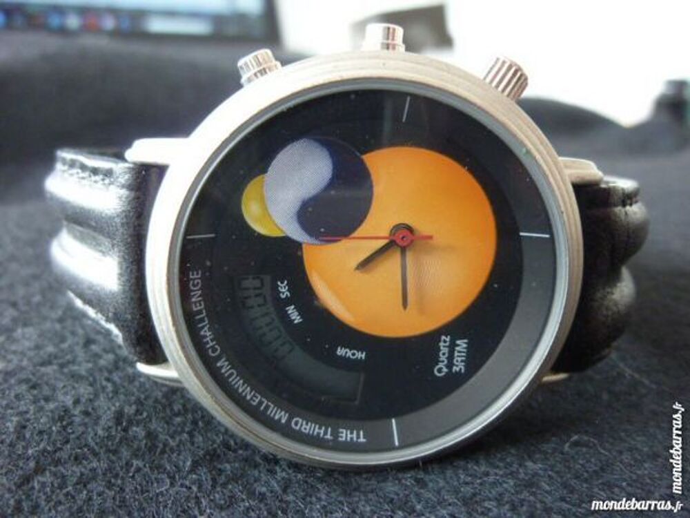 FMC DUAL TIME MILENIUM montre s&eacute;rie limit&eacute;e DIV03 Bijoux et montres