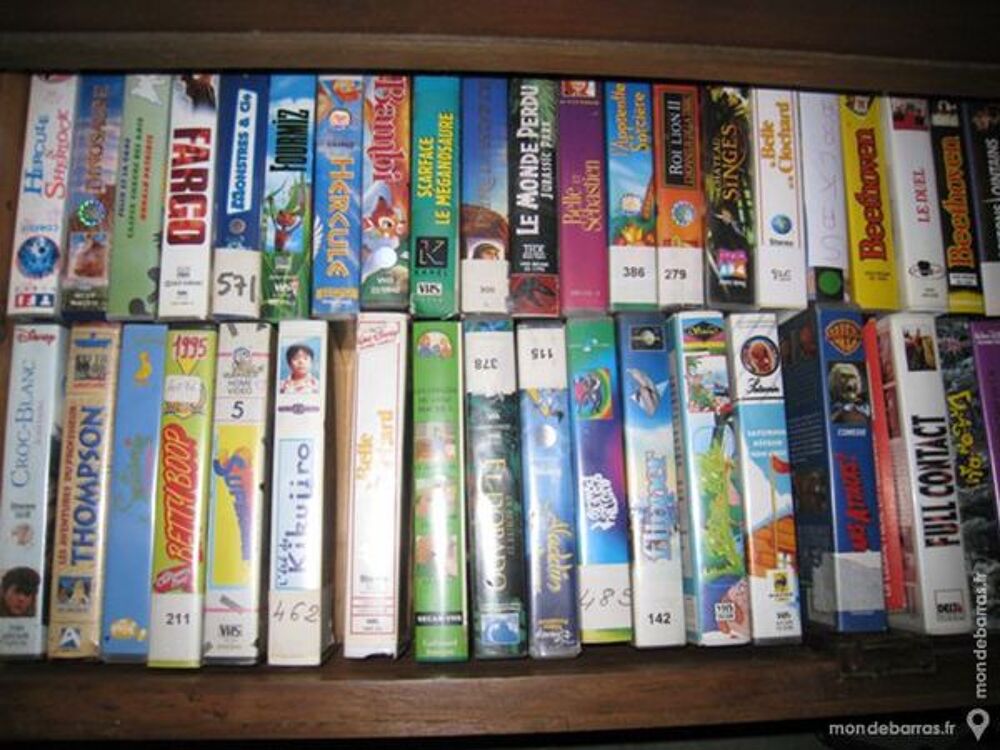 VHS POUR ENFANTS dessins anim&eacute;s DVD et blu-ray