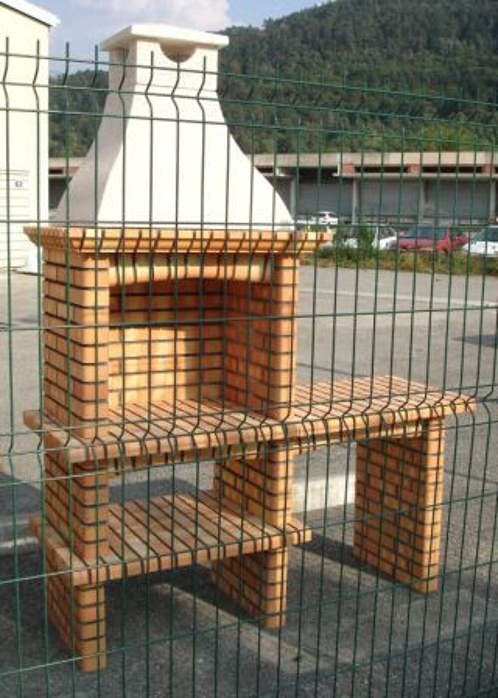 Barbecue brique neuf Décoration