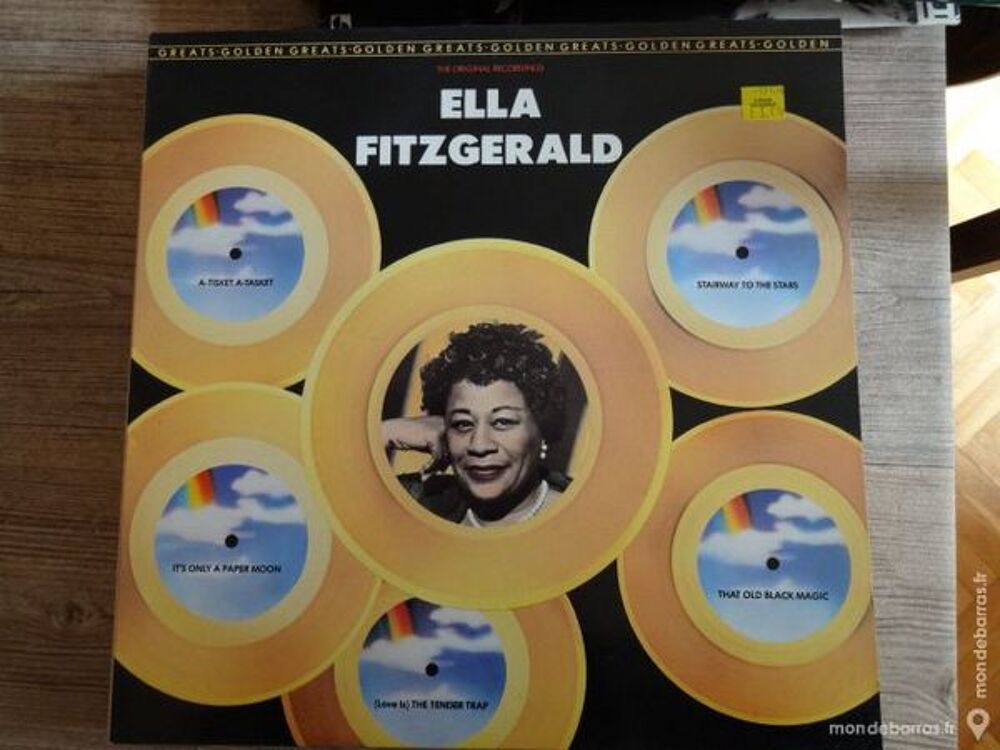 33T VINYL - ELLA FITZGERALD - GREATS GOLDEN CD et vinyles