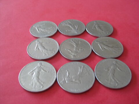 pice france 1 francs 1974 0 Gennevilliers (92)