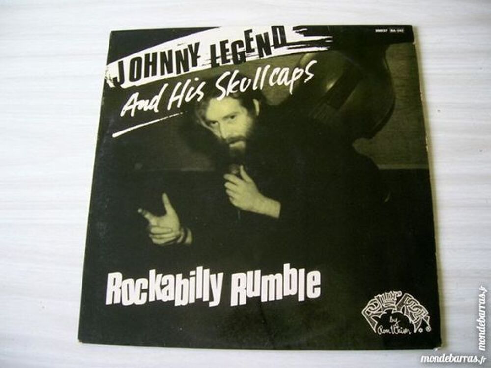 33 TOURS JOHNNY LEGEND and his SKULLCAPS Rokabilly CD et vinyles