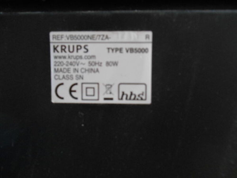 Tireuse &agrave; bi&egrave;re KRUPS Electroménager