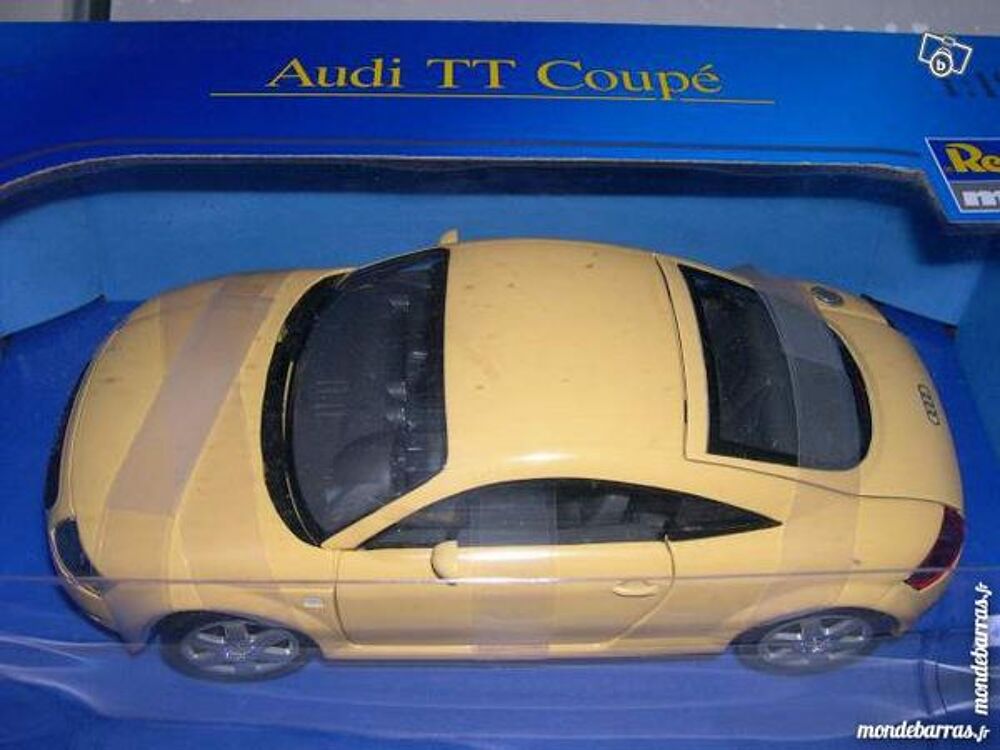 Audi TT Coup&eacute; 1998 Jaune 1/18 Revell Neuf Boite Jeux / jouets
