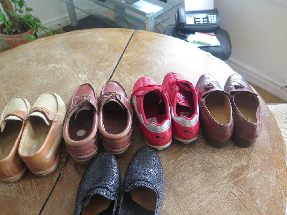 5 paires de chaussures de marque Chaussures